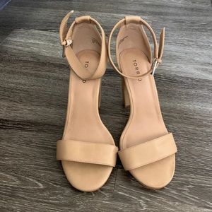 TORRID Nude Heels Size 9